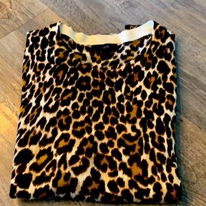 J crew Tippi sweater leopard